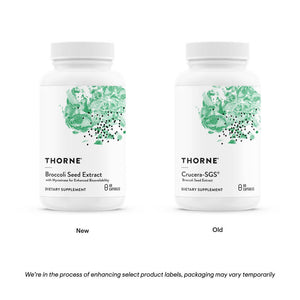 Broccoli Seed Extract (formerly Crucera-SGS) by Thorne Research. 60 Caps. Antioxidant. Sulforaphane Glucosinolate