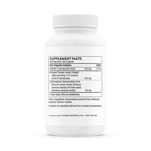 Broccoli Seed Extract (formerly Crucera-SGS) by Thorne Research. 60 Caps. Antioxidant. Sulforaphane Glucosinolate