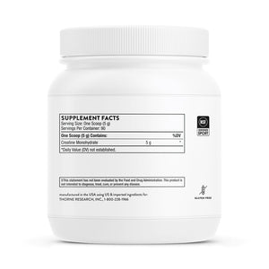 Creatine by Thorne Research. 16 oz Powder.