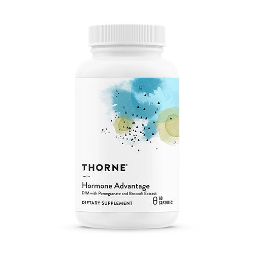 Hormone (Formerly DIM) Advantage by Thorne Research. 60 Caps. Diindolylmethane Complex for Hormonal Balance