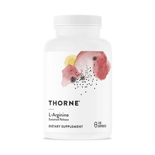 L-Arginine by Thorne. Sustained Release formally Perfusia-SR. 120 Veg Caps Men's Health