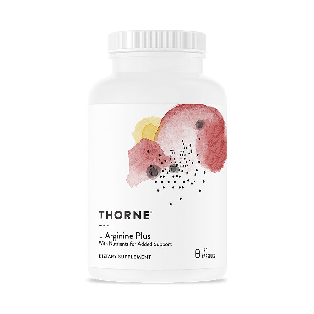 L-Arginine Plus (formerly Perfusia Plus) By Thorne. L-Arginine W/Cofactors. 180 Veg Caps. Men's Health.