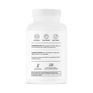 L-Arginine Plus (formerly Perfusia Plus) By Thorne. L-Arginine W/Cofactors. 180 Veg Caps. Men's Health.