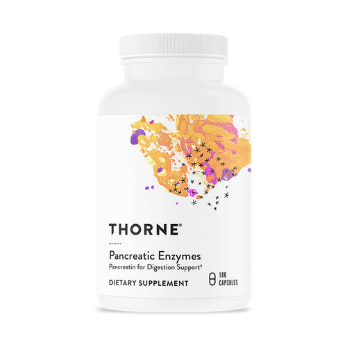 Pancreatic Enzymes (formerly Dipan-9) by Thorne. 180 Veg Cap. Pancreatic Enzymes. Lactose Free.