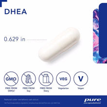 DHEA 5mg by Pure Encapsulations. 60 Cap. Micronized Dehydroepiandrosterone