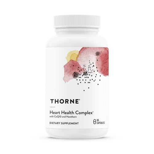 Heart Health Complex (Formerly Q-10 Plus) by Thorne Research. CoQ10 w/Hawthorne and Minerals