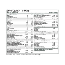 MediBolic By Thorne Supplement Facts