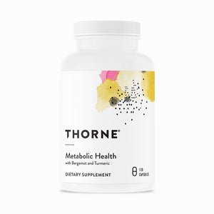 Metabolic Health By Thorne w/Bergamot And Turmeric For Weight, Cholesterol, Fat Metabolism, and High Blood Pressure