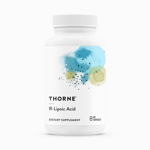 R-Lipoic Acid by Thorne Research. 60 Veg Caps. Compare to Alpha Lipoic Acid.