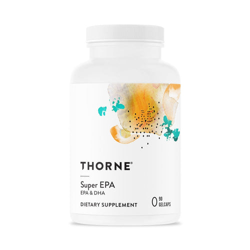 Super EPA Thorne Research Omega 3 Fish Oil.