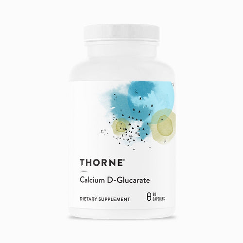 Calcium D-Glucarate by Thorne Research. 90 Veggie Caps. Liver Detox. Hormones.