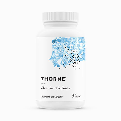 Chromium Picolinate by Thorne Research. 60 Caps. Helps Decrease Sugar Cravings